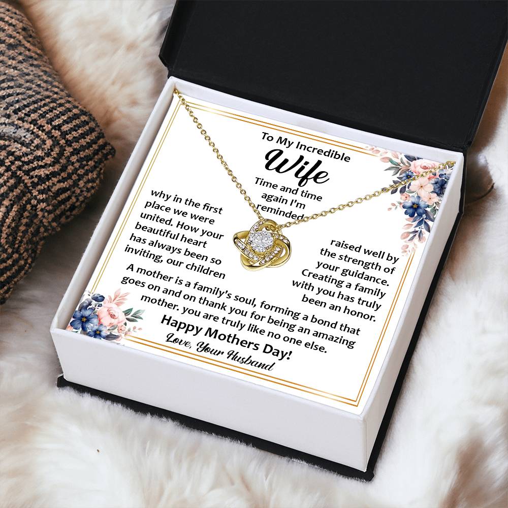Mother’s Day Necklace Gift for Wife from Husband