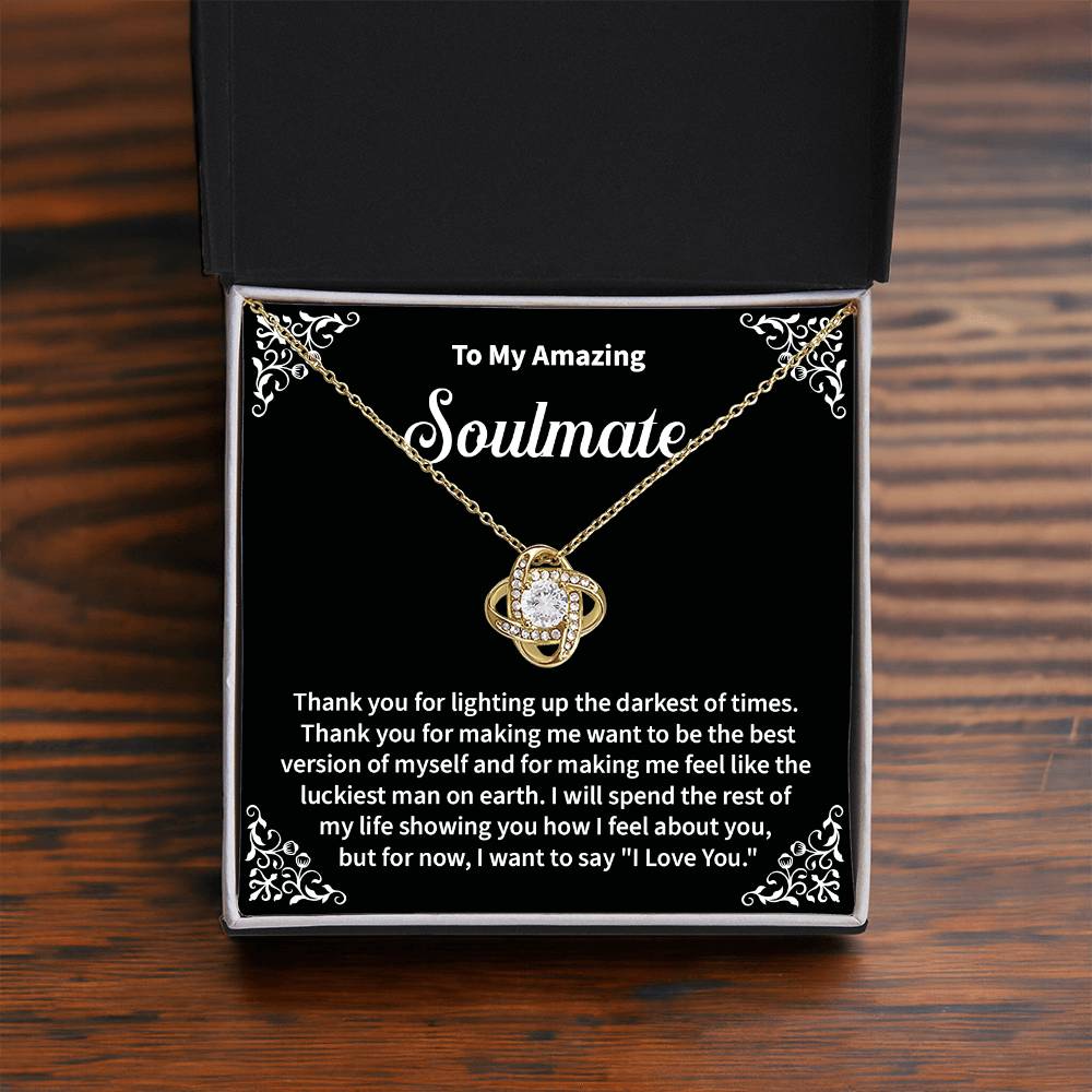 Soulmate Necklace for Her – Romantic Gift for Women