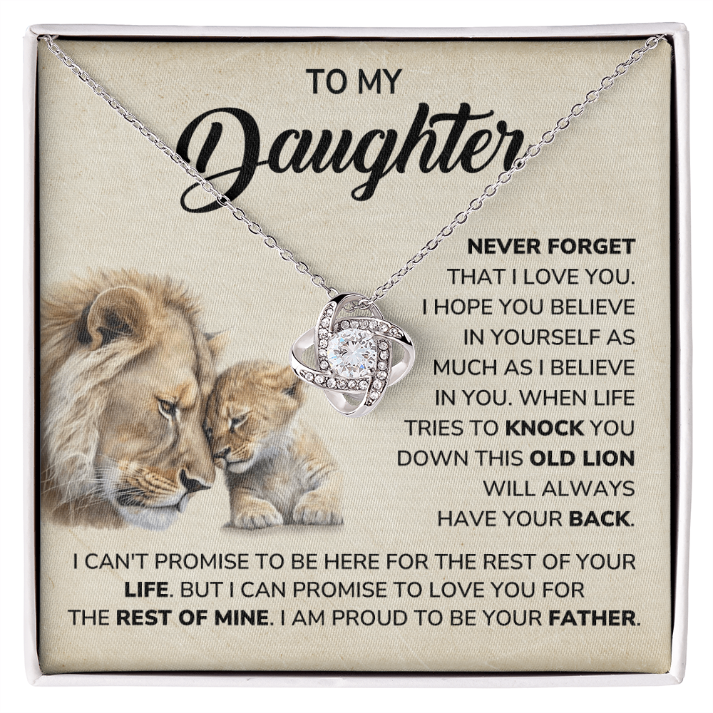 To My Daughter Gift From Dad With Sentimental Card