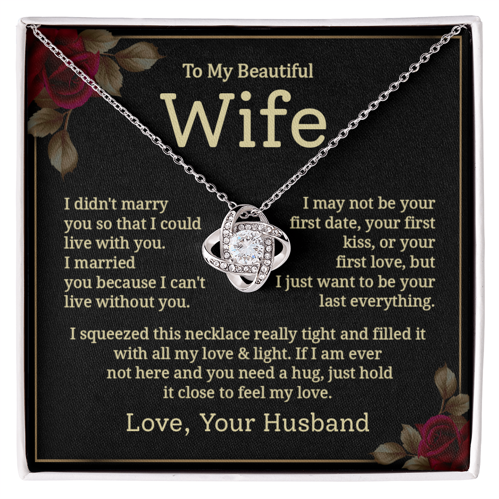 Husband to Wife Gift – Romantic Forever Keepsake