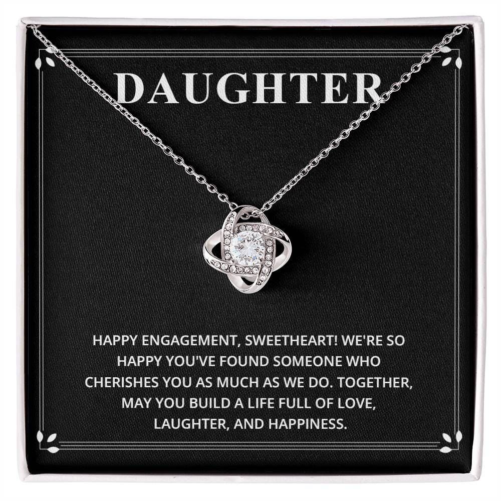 To Our Daughter – Engagement Gift with Loving Message Card