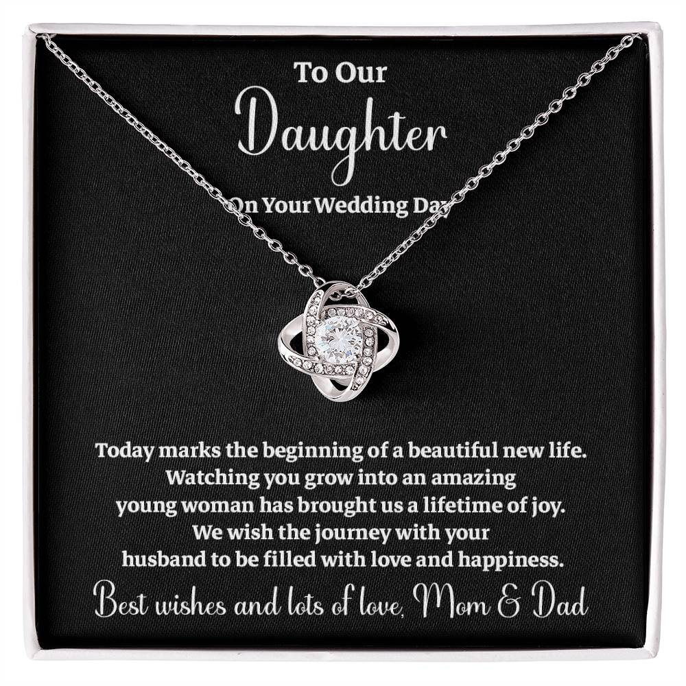 Wedding Day Gift for Daughter from Mom and Dad – Card Box