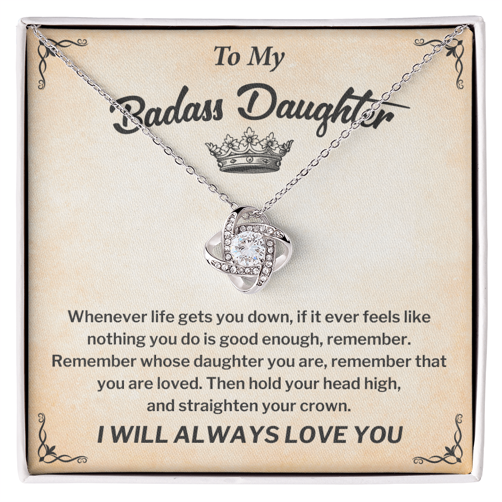 Bold Gift for Confident Daughter from Parent with Message Card