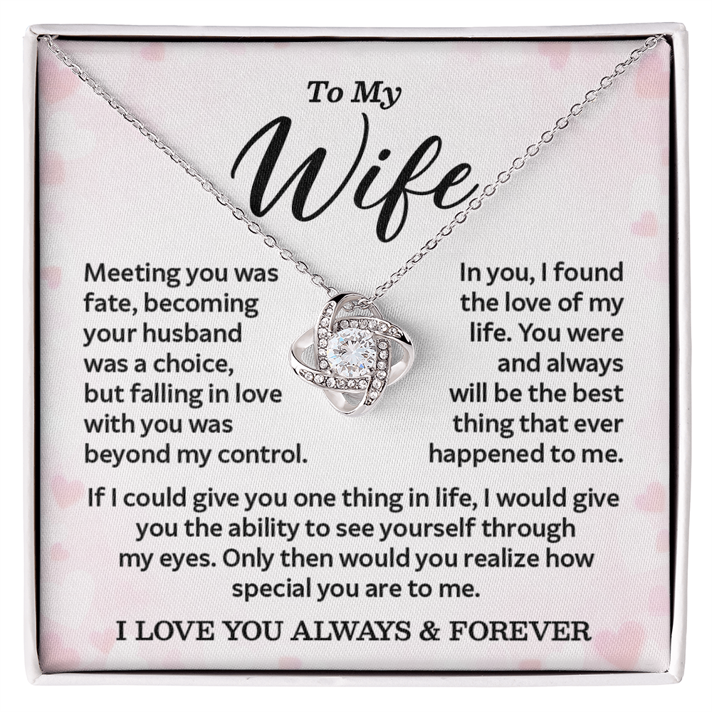 Keepsake Necklace For Wife Gift from Husband
