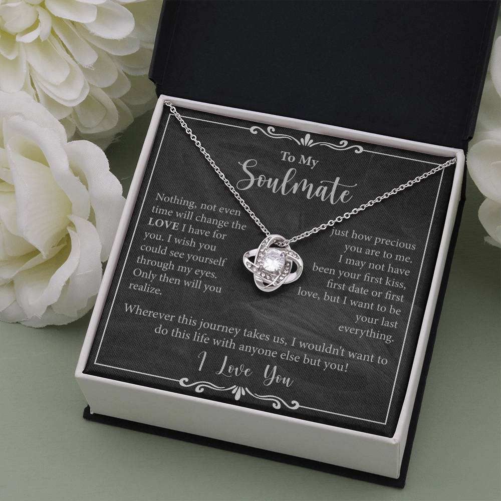 Soulmate Necklace Gift for Her – Romantic Jewelry