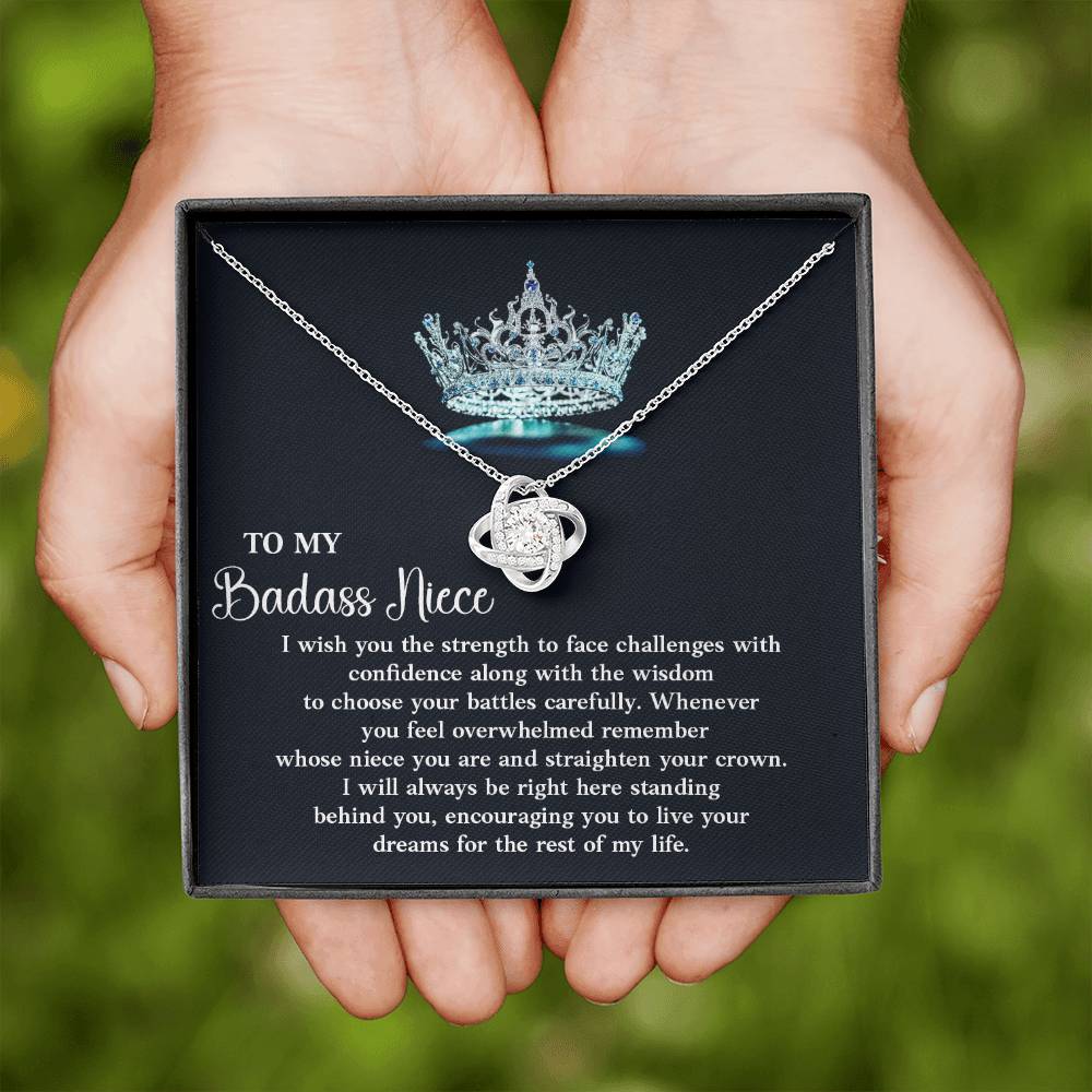 Badass Niece Gift From Aunt or Uncle With Love Message