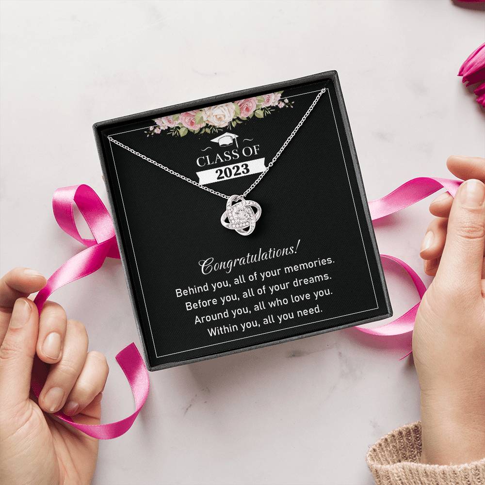 Personalized Graduation Necklace Gift With Gift Box