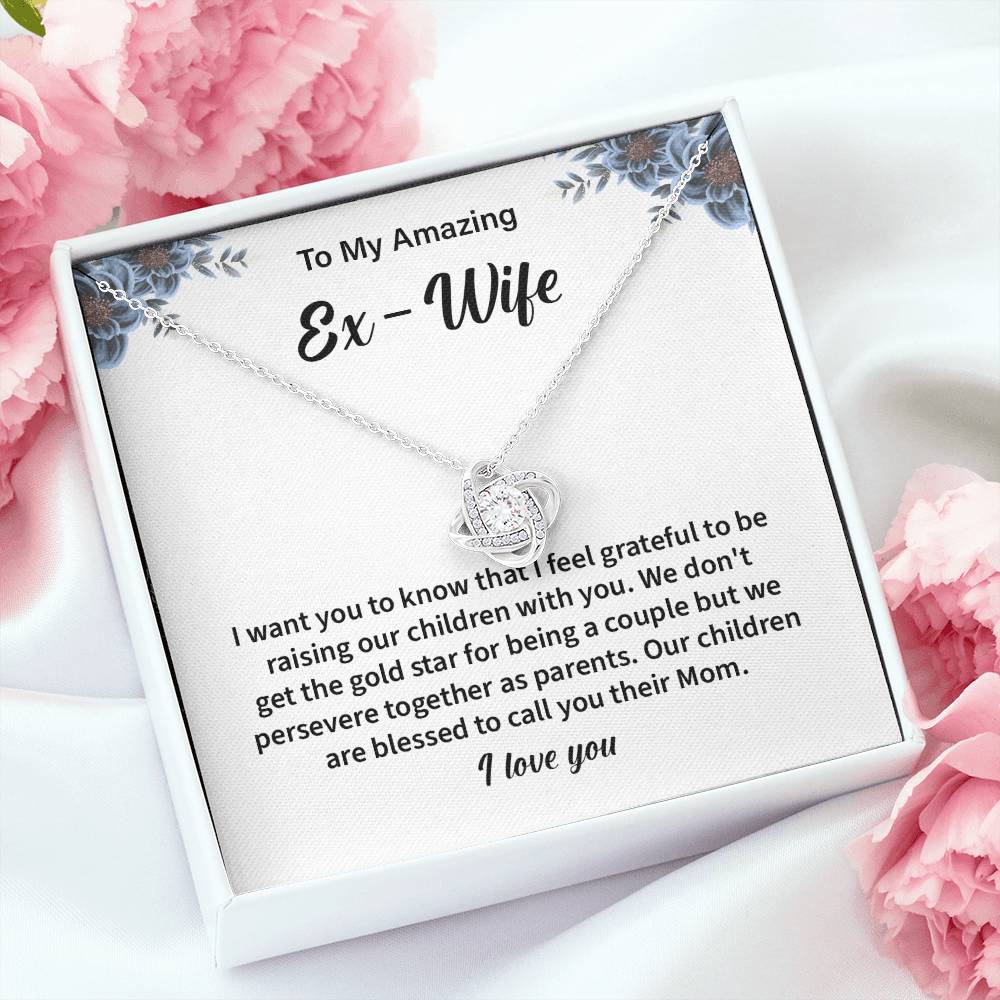 Gift for Ex-Wife from Ex-Husband with Message Card