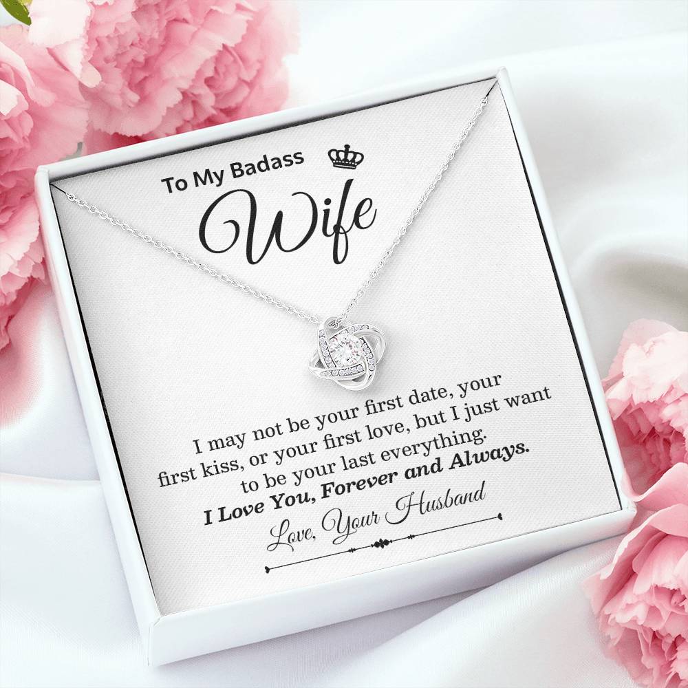 Wife Necklace Gift from Husband – Last Everything Card