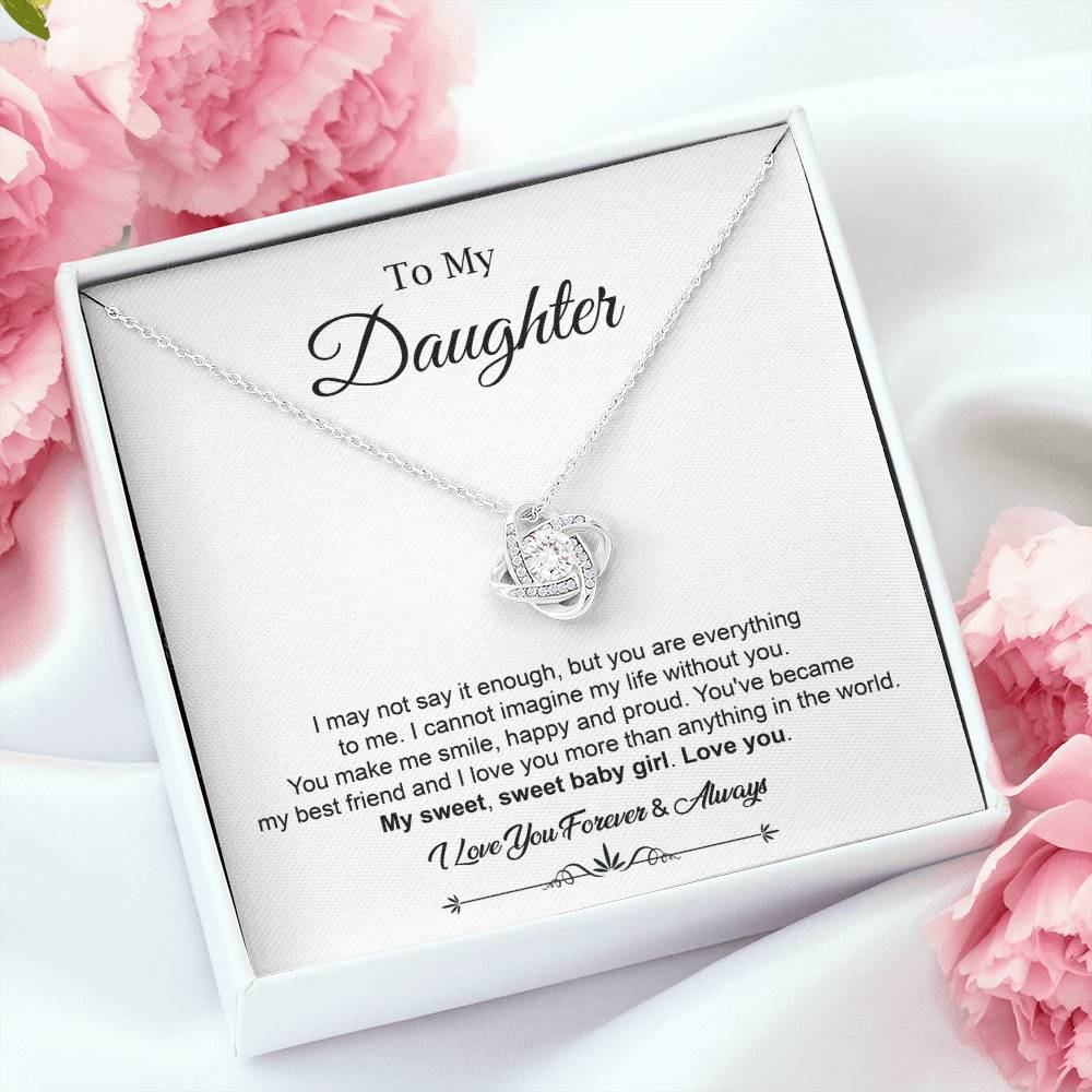 Sweetest Bond – Daughter Gift from Mom With Love Card