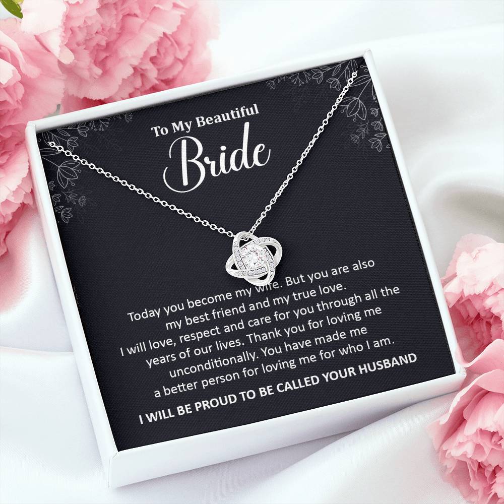 Bride Gift from Groom – Wedding Day Necklace