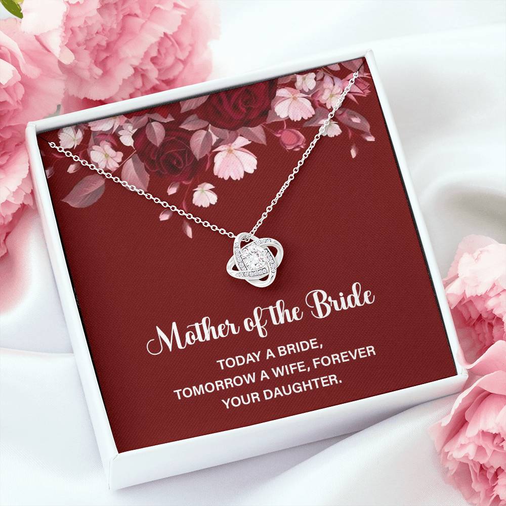 Mother of Bride Gift from Daughter Wedding Card