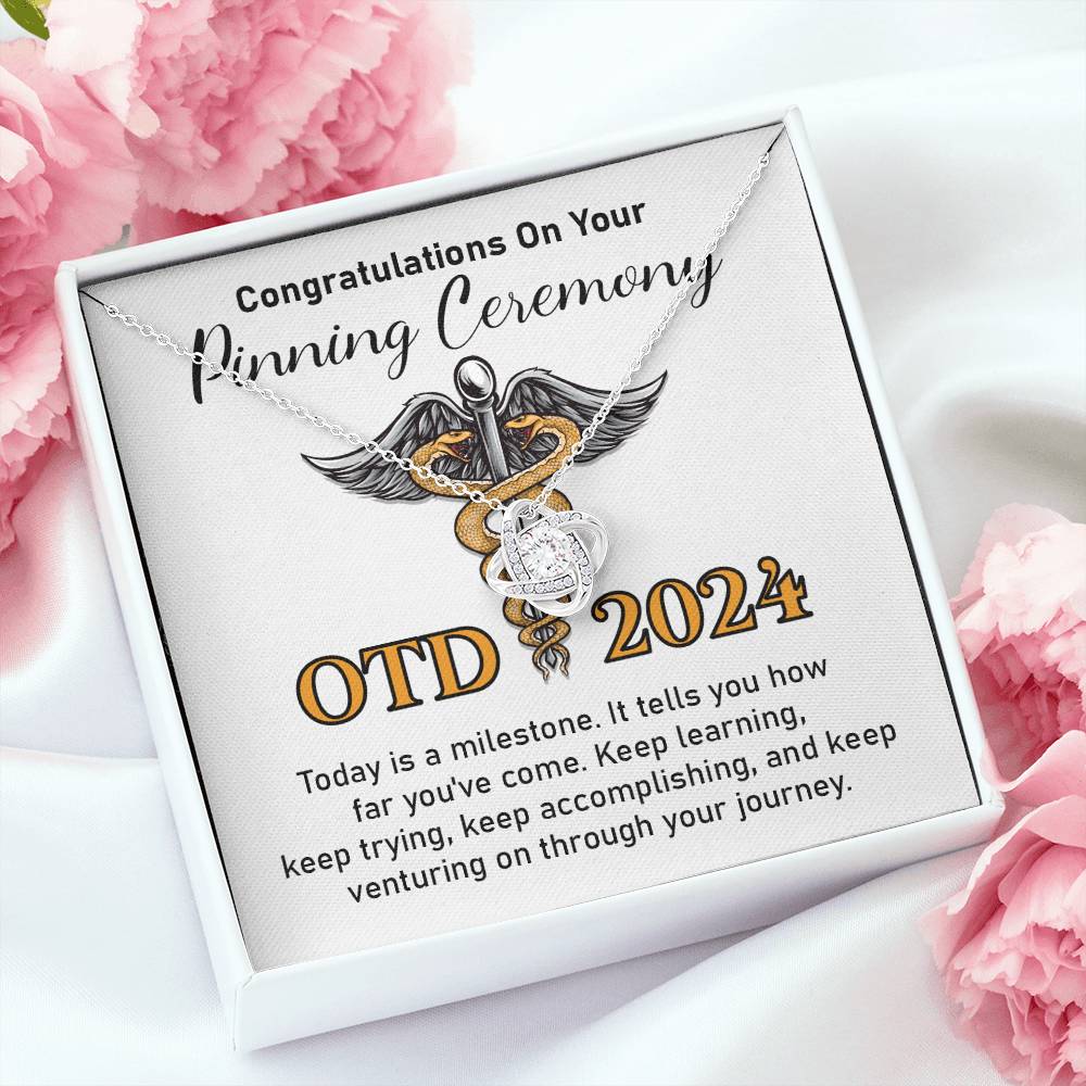 Custom OTD Graduation Necklace Gift for Pinning Ceremony