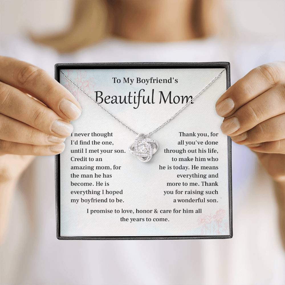 Boyfriend’s Mom Necklace Gift from Girlfriend