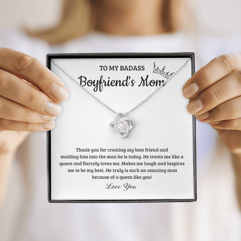 Boyfriend's Mom Necklace Gift from Girlfriend Box