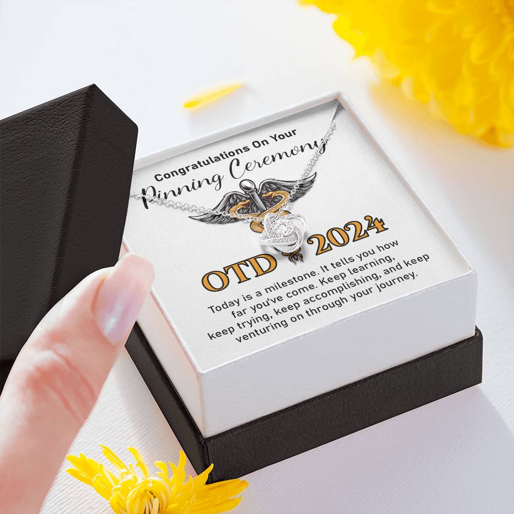 Custom OTD Graduation Necklace Gift for Pinning Ceremony