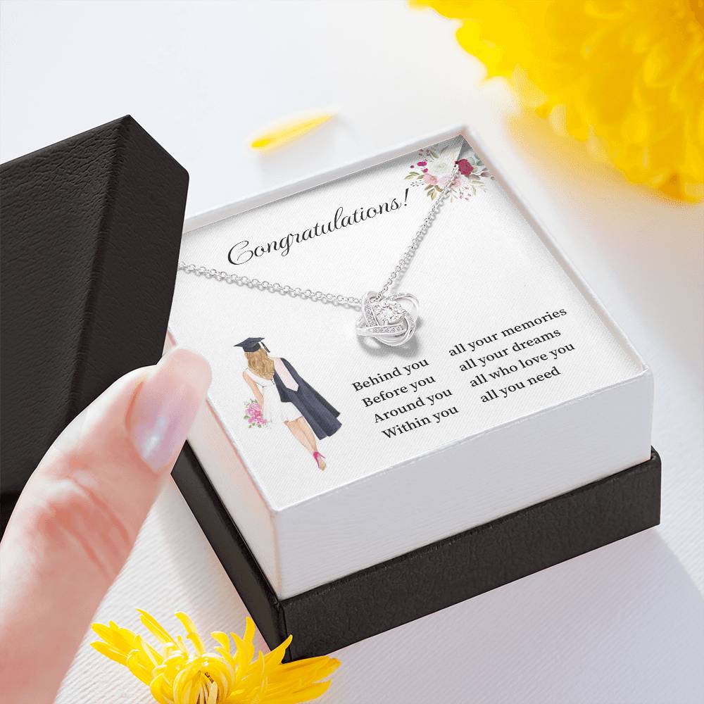 Graduation Necklace For Daughter, Granddaughter, Niece