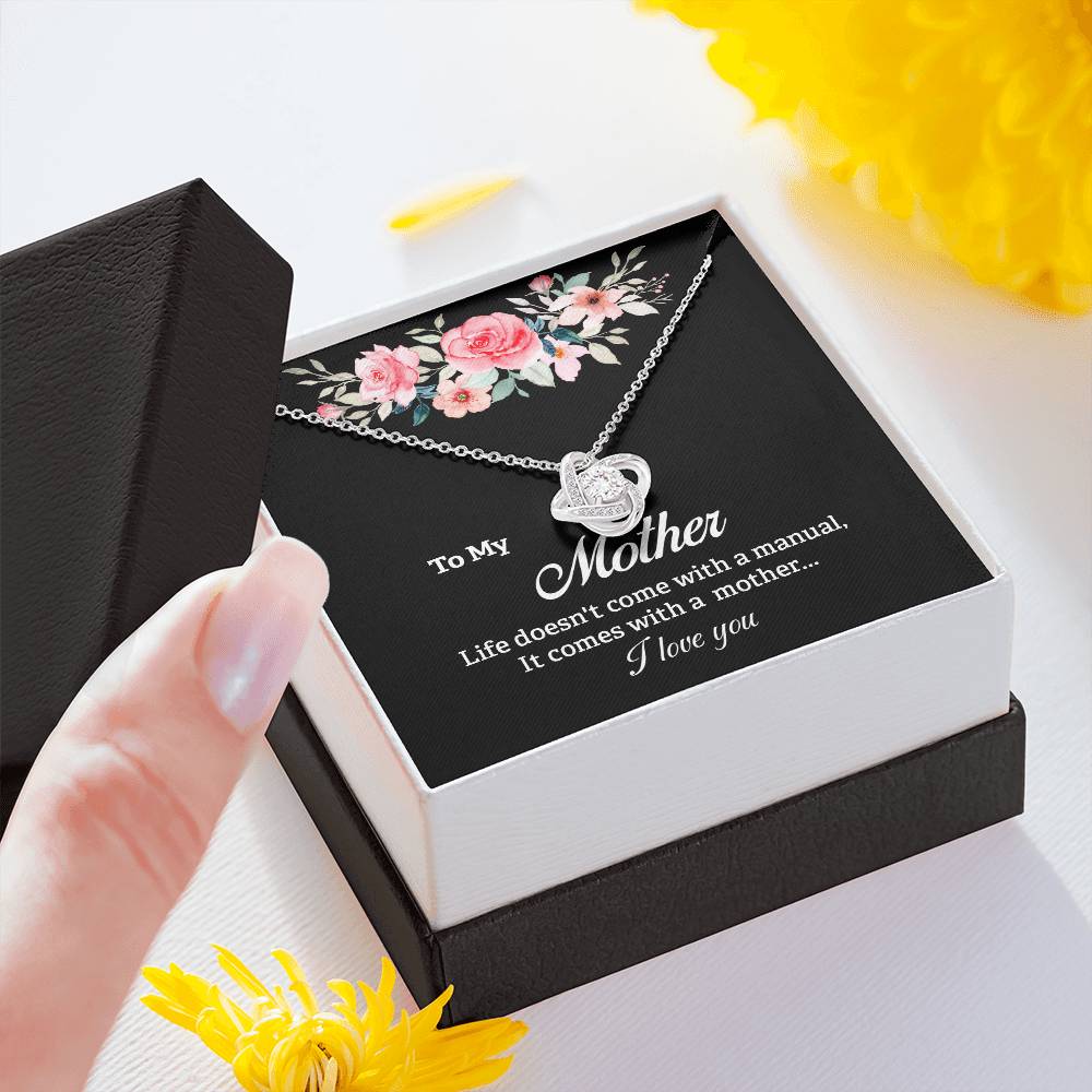 Mother Necklace Gift with Sentimental Message Card