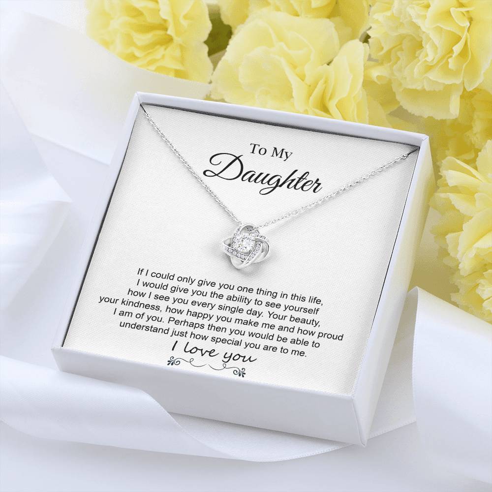 You Are So Special – Daughter Gift Necklace With Message Card
