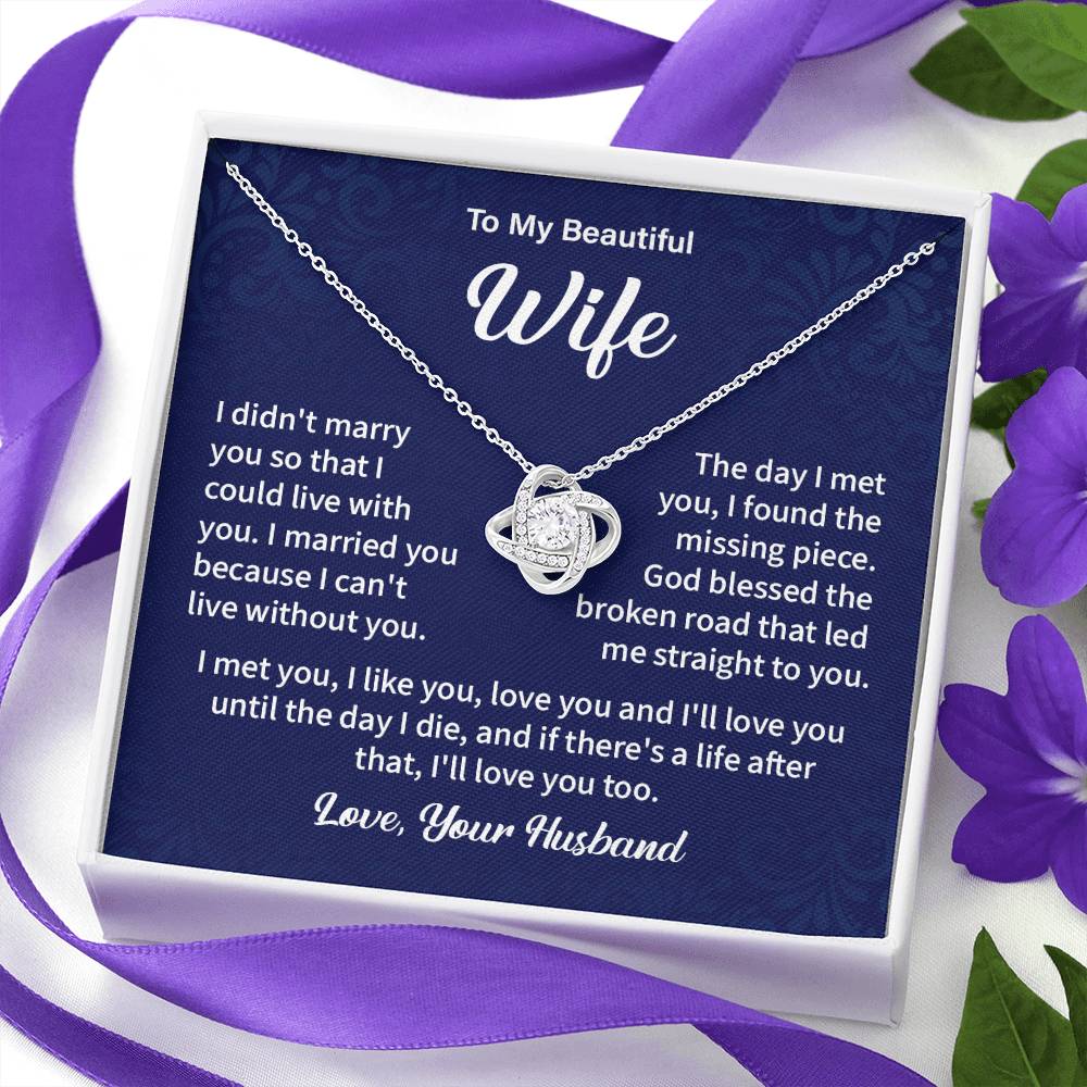 Emotional Gift for Wife from Husband with Love Card
