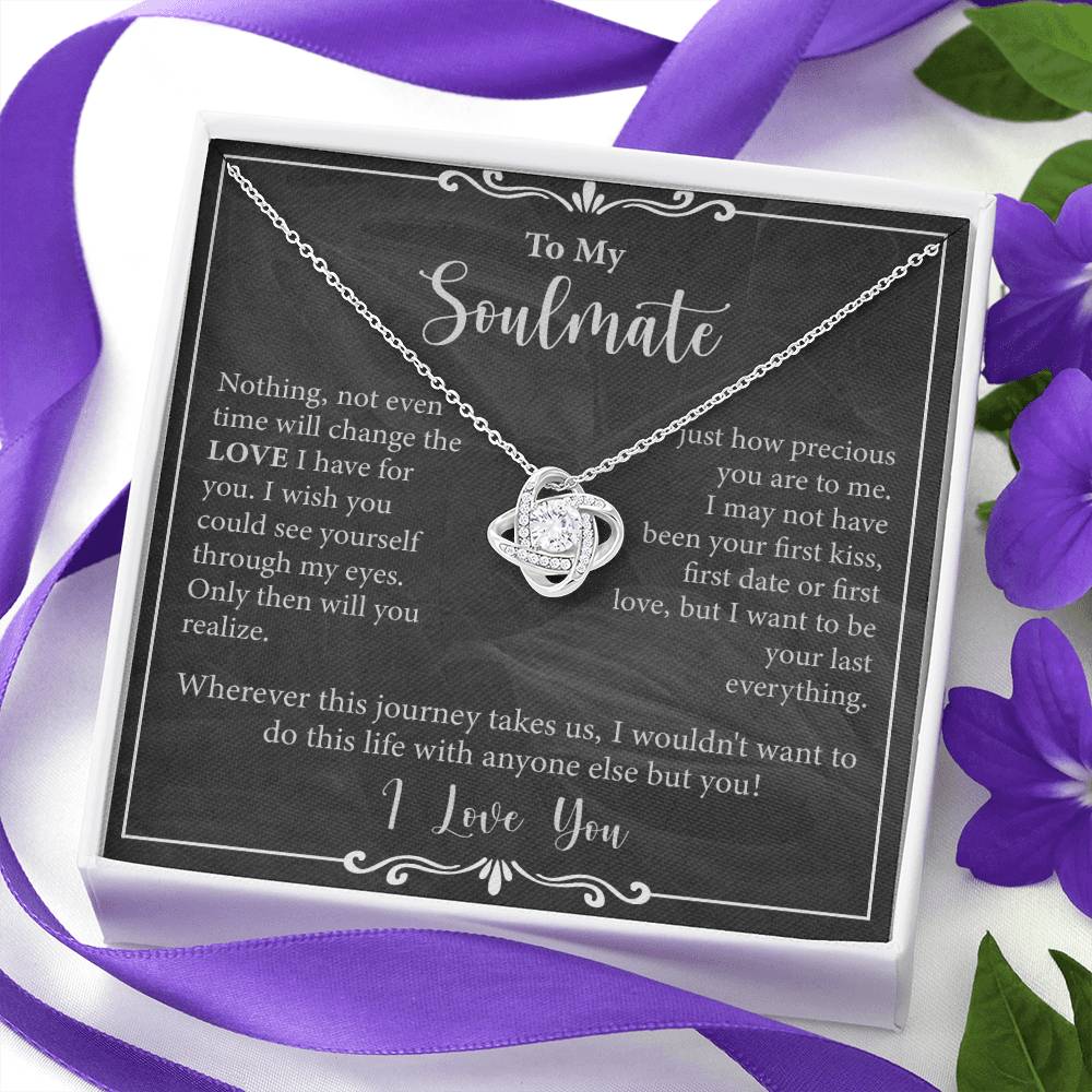 Soulmate Necklace Gift for Her – Romantic Jewelry