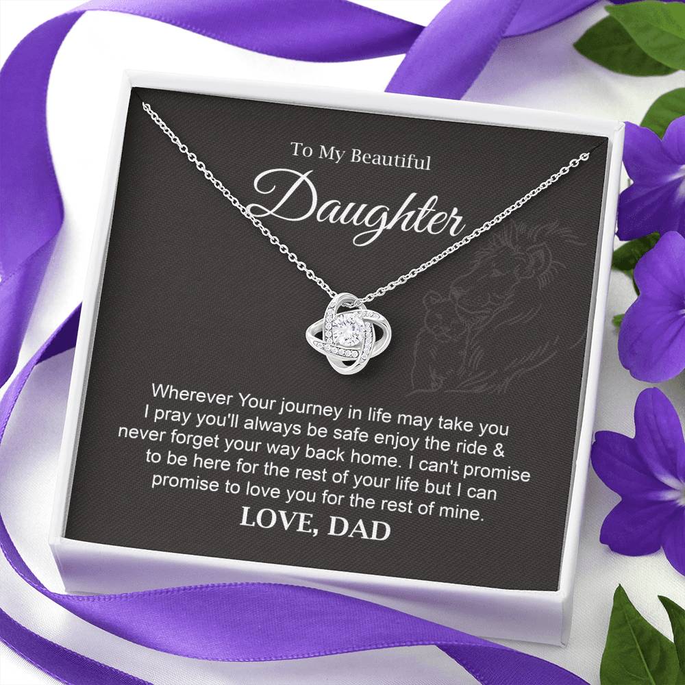 To My Daughter – Journey of Life Necklace