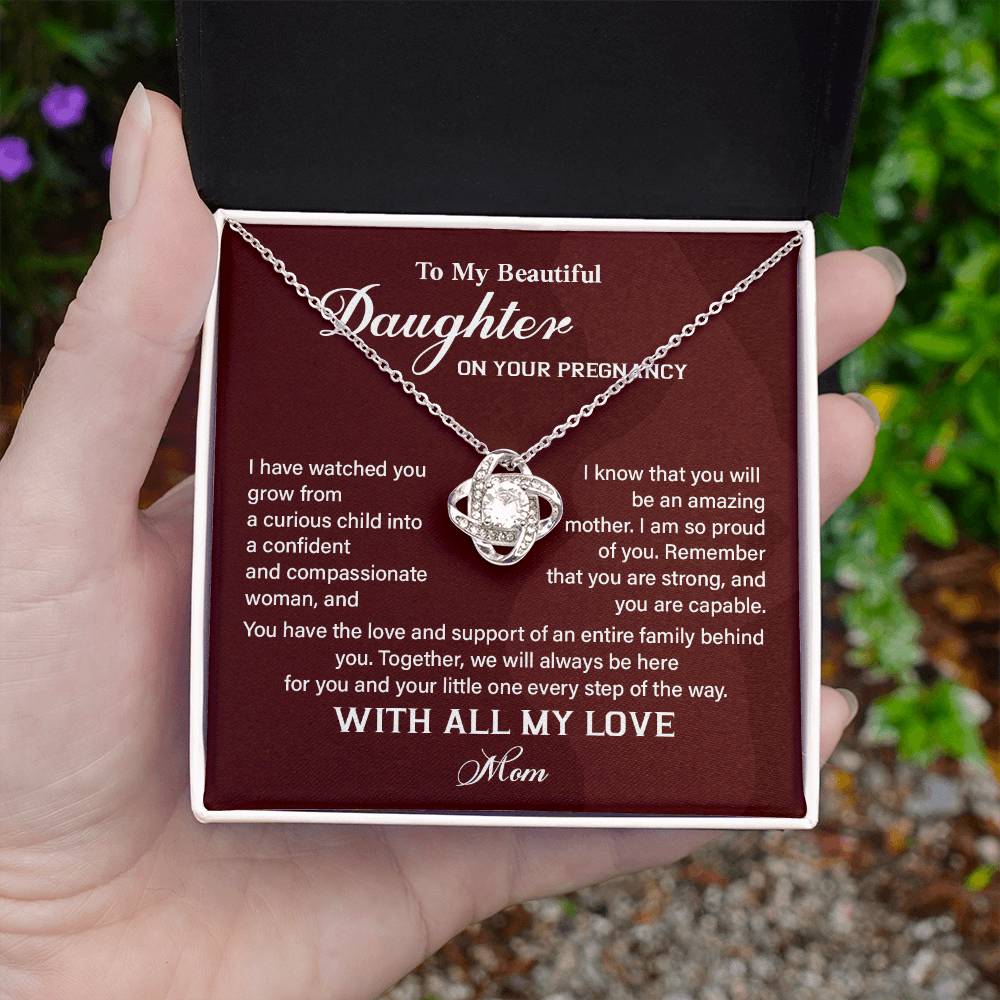 Pregnancy Gift for Daughter from Mom – With Message Card