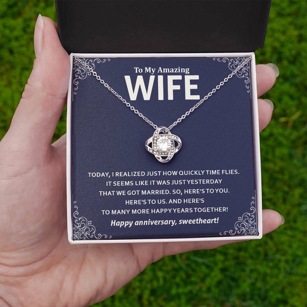Anniversary Necklace Gift for Wife – Sweetheart Box