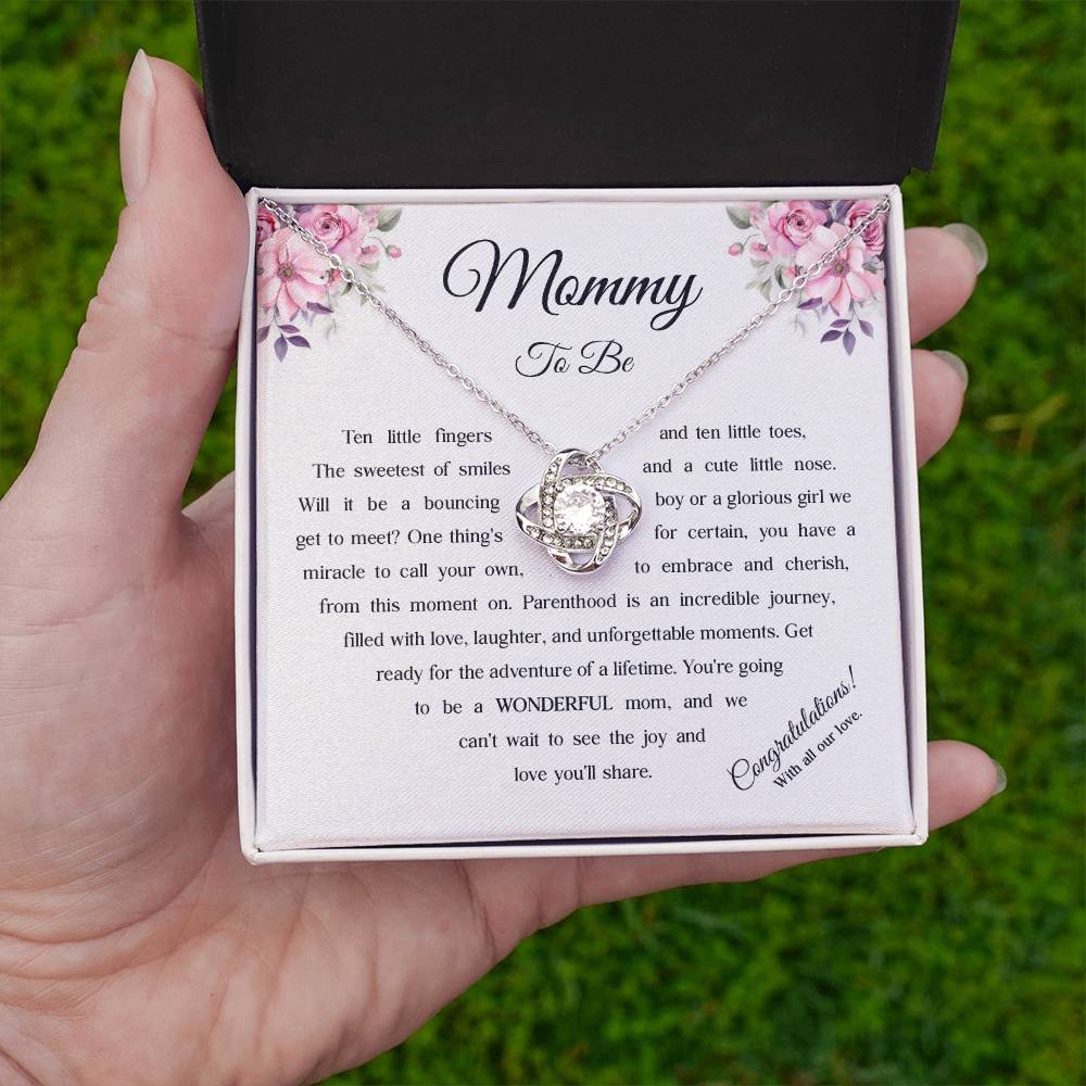 Mommy To Be Necklace Gift for Pregnant Women