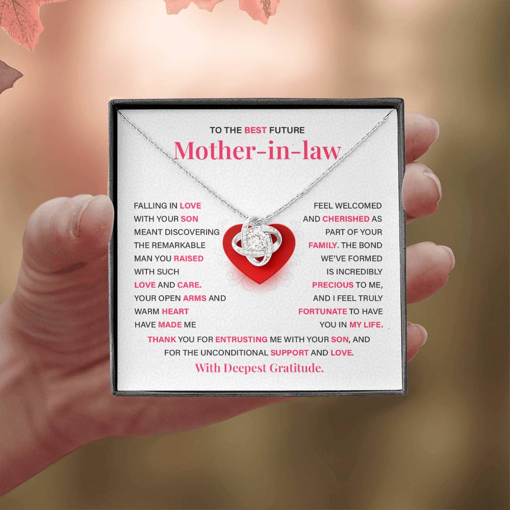 Necklace Gift for Future Mother-in-Law