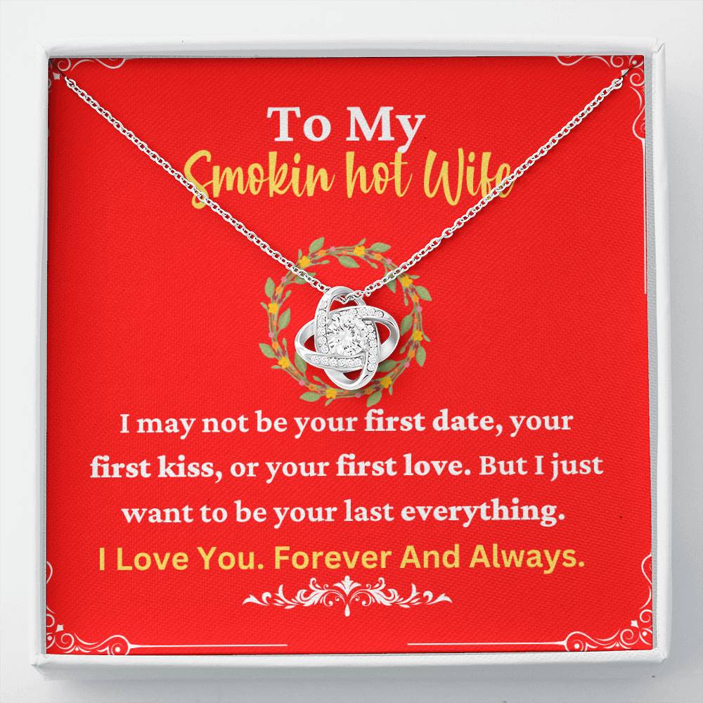 Smokin Hot Wife Necklace Bold Romantic Gift