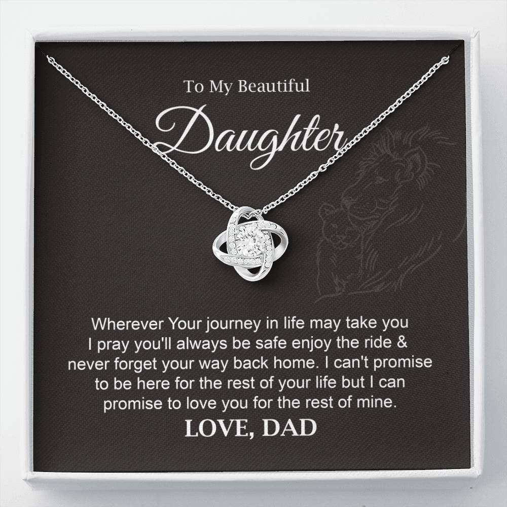 To My Daughter – Journey of Life Necklace