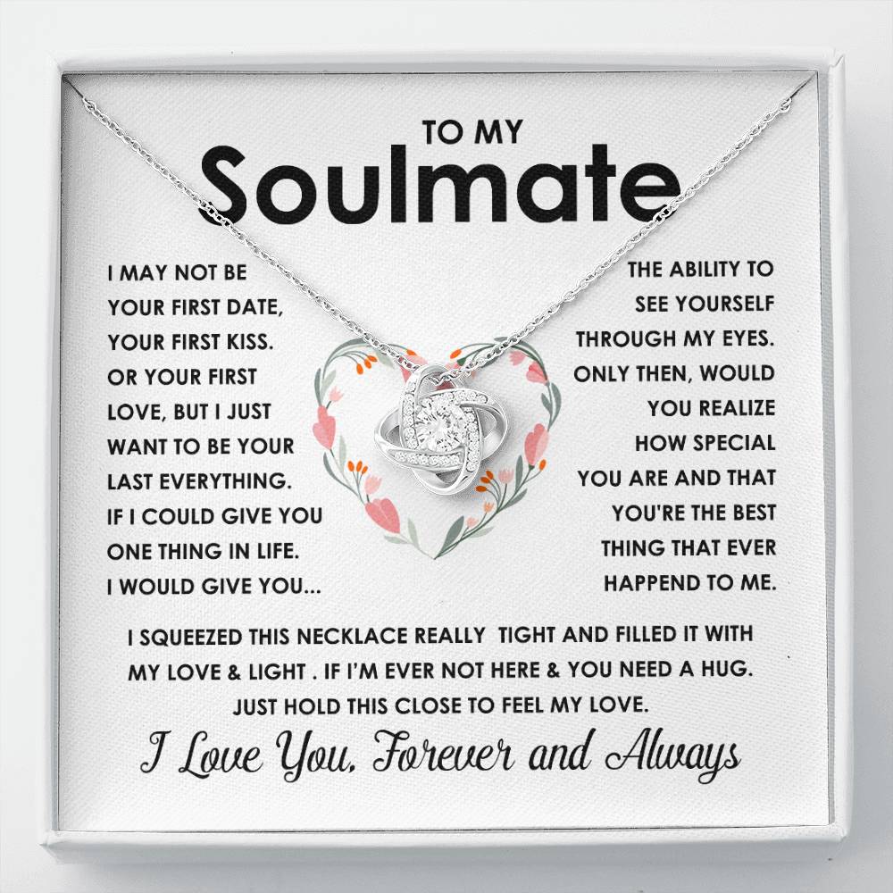 Gift for Soulmate from Husband With Message Card