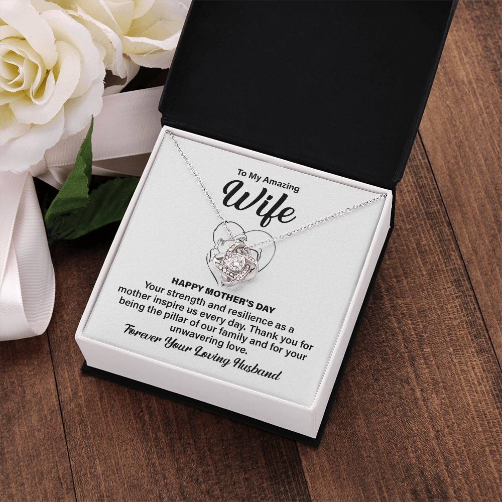 Wife Mother's Day Gift from Husband – Message Card Box
