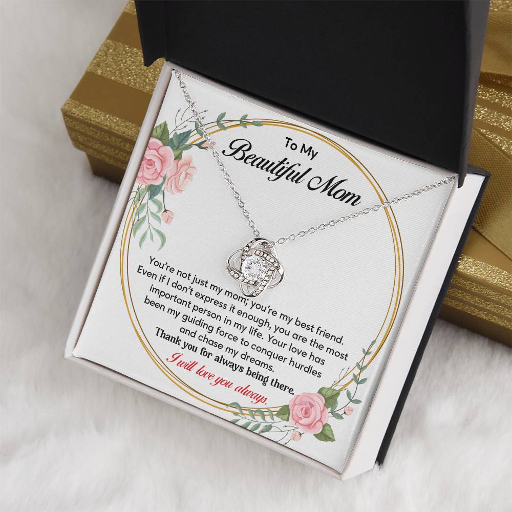 Gift for Mom from Daughter or Son with Message Card