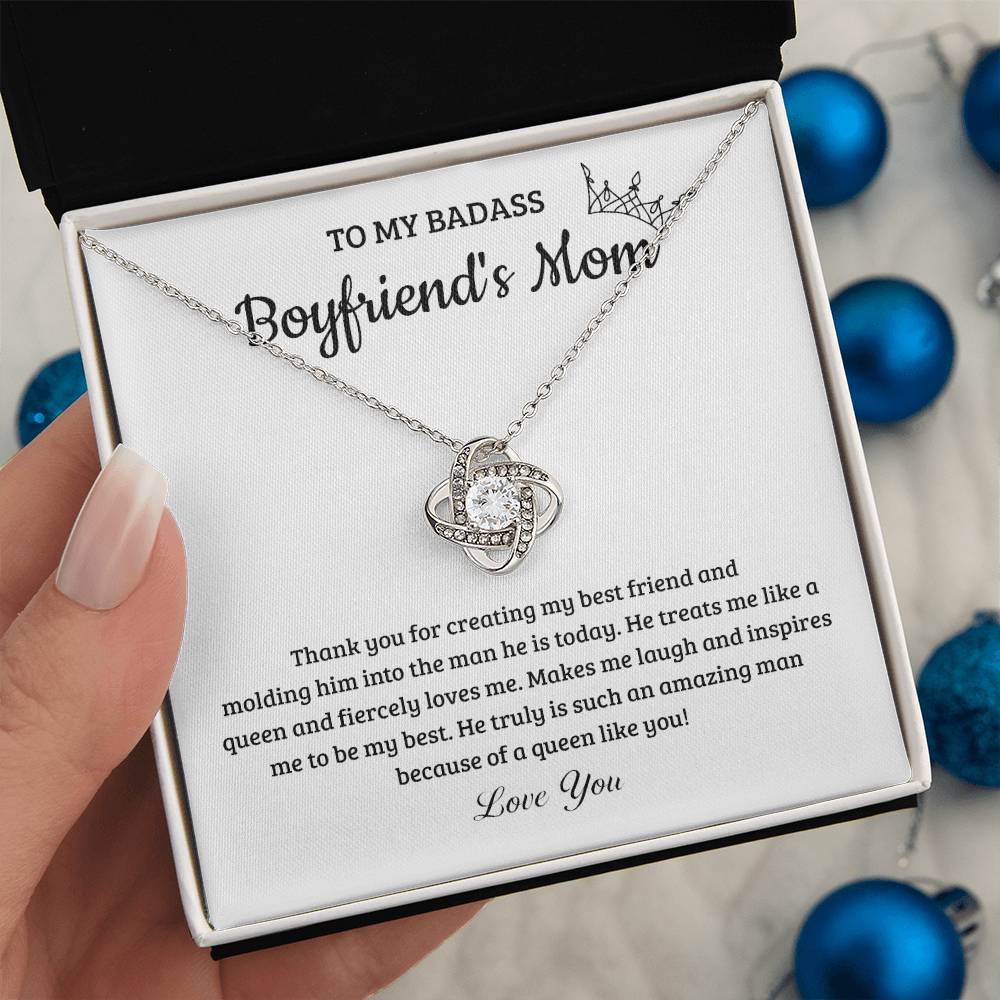 Boyfriend's Mom Necklace Gift from Girlfriend Box