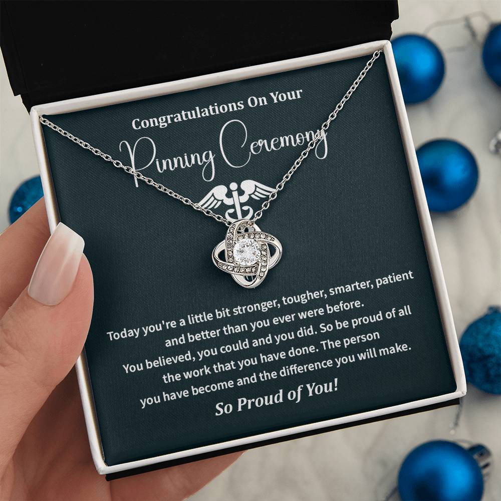 Nurse Pinning Ceremony Necklace Gift for Her With Message