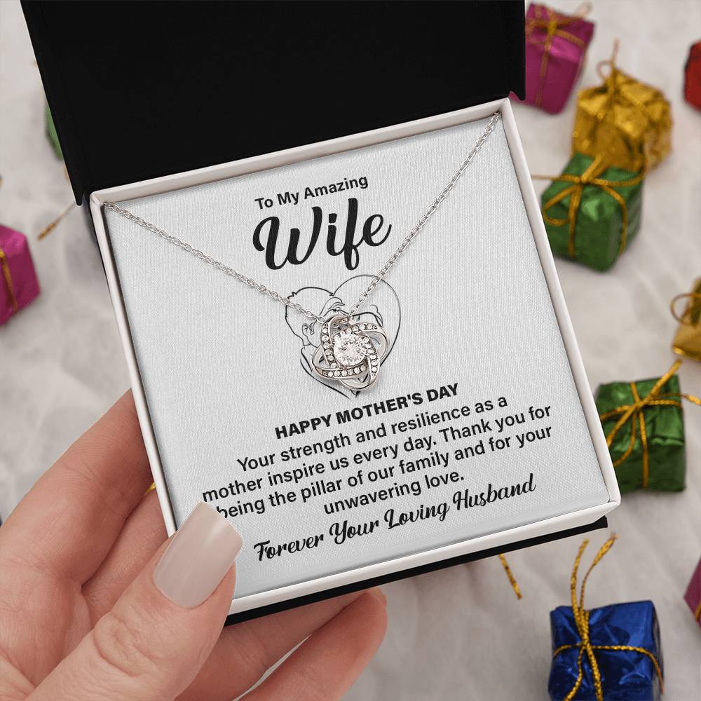 Wife Mother's Day Gift from Husband – Message Card Box