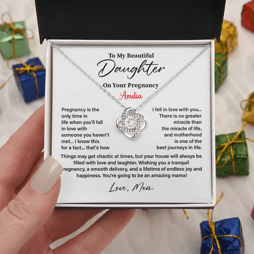 Daughter Pregnancy Gift from Mom – With Gift Card Box