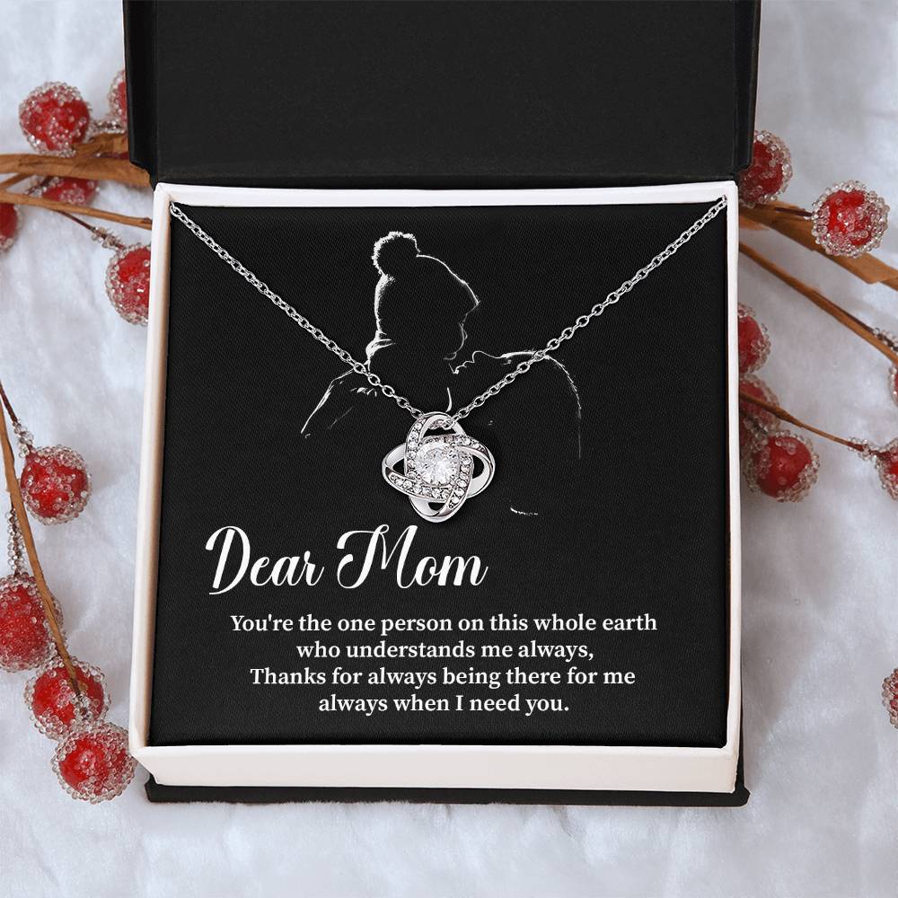 Mom Necklace Gift from Daughter or Son