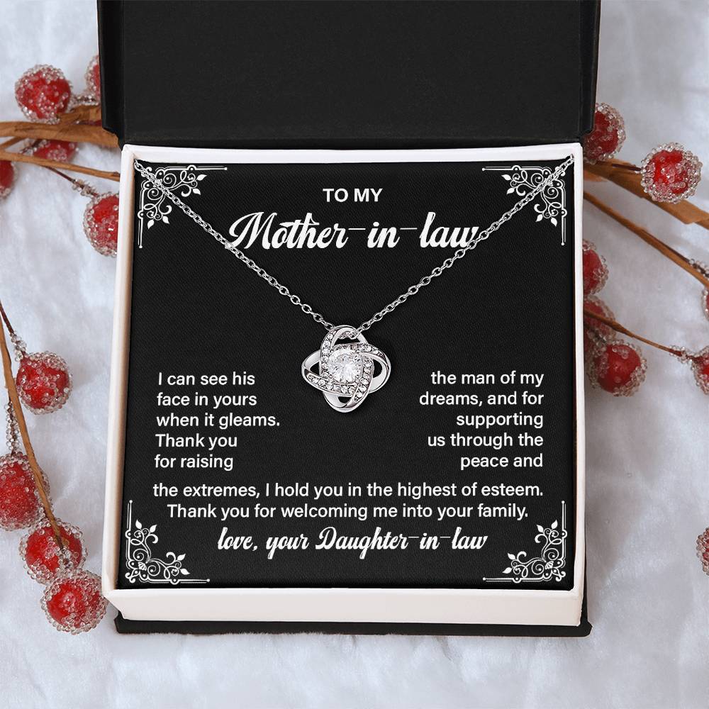 Mother-in-Law Necklace from Daughter-in-Law Gift
