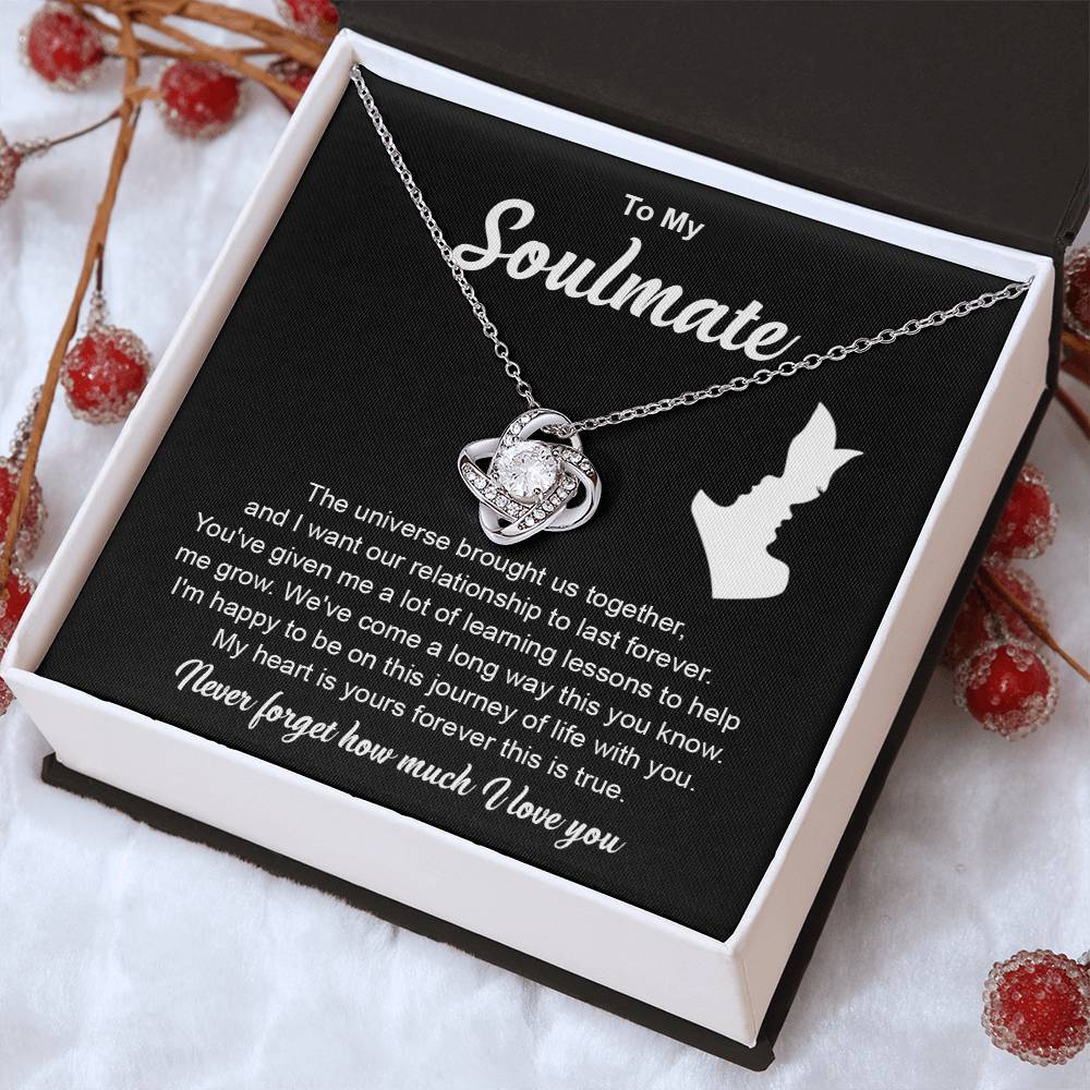 Soulmate Romantic Gift with Heartfelt Message Card