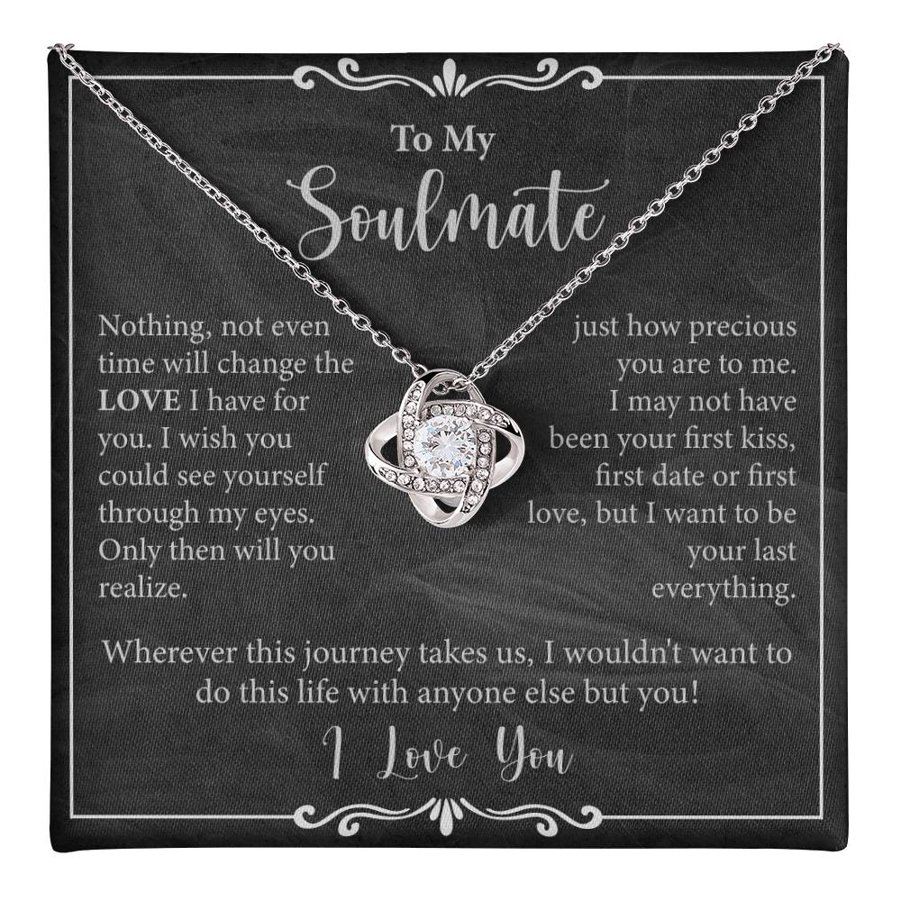 Soulmate Necklace Gift for Her – Romantic Jewelry