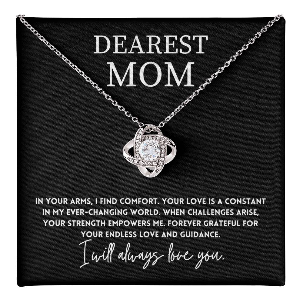 Mother Necklace with Message Card for Mother’s Day
