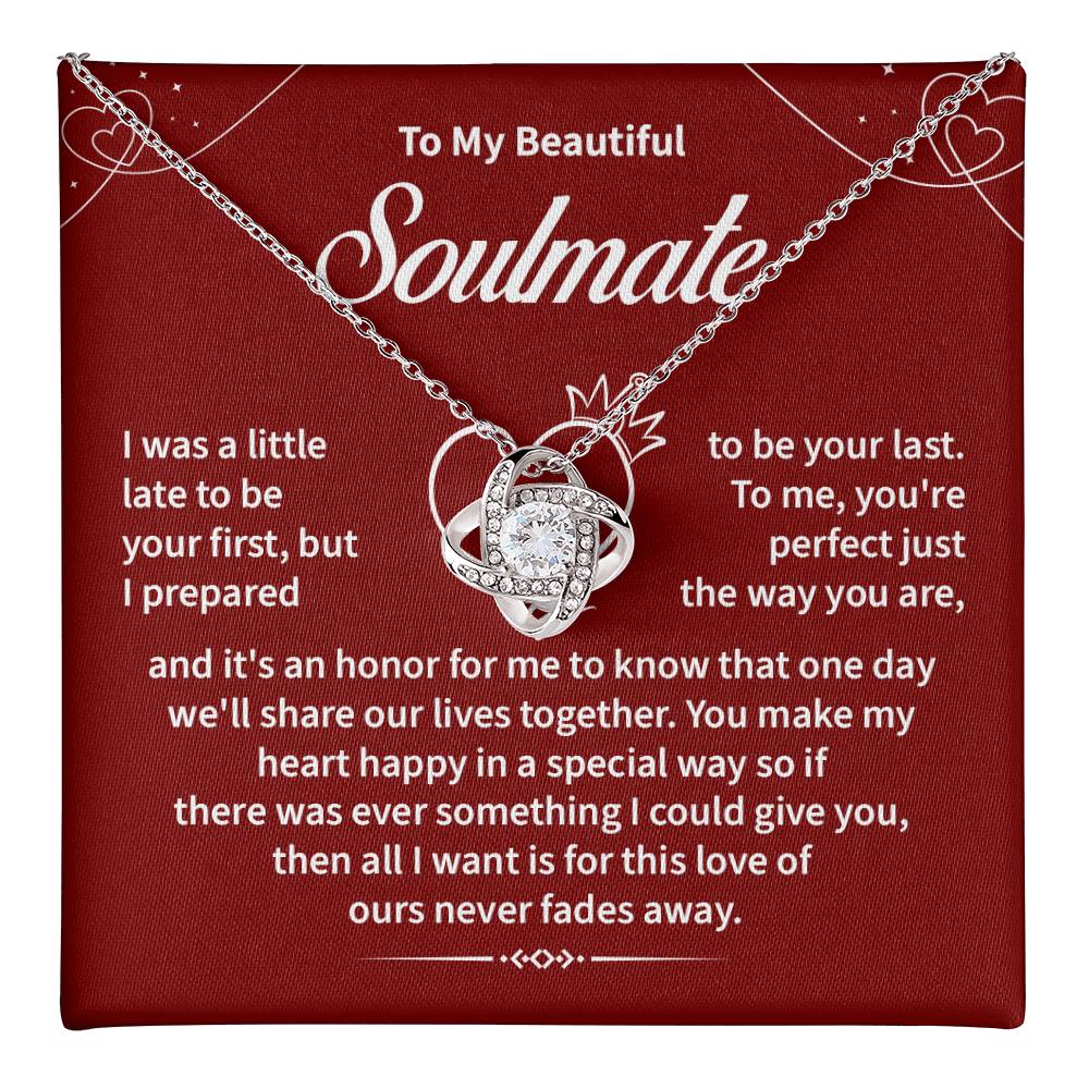 Soulmate Necklace for Her – Romantic Gift Box Jewelry