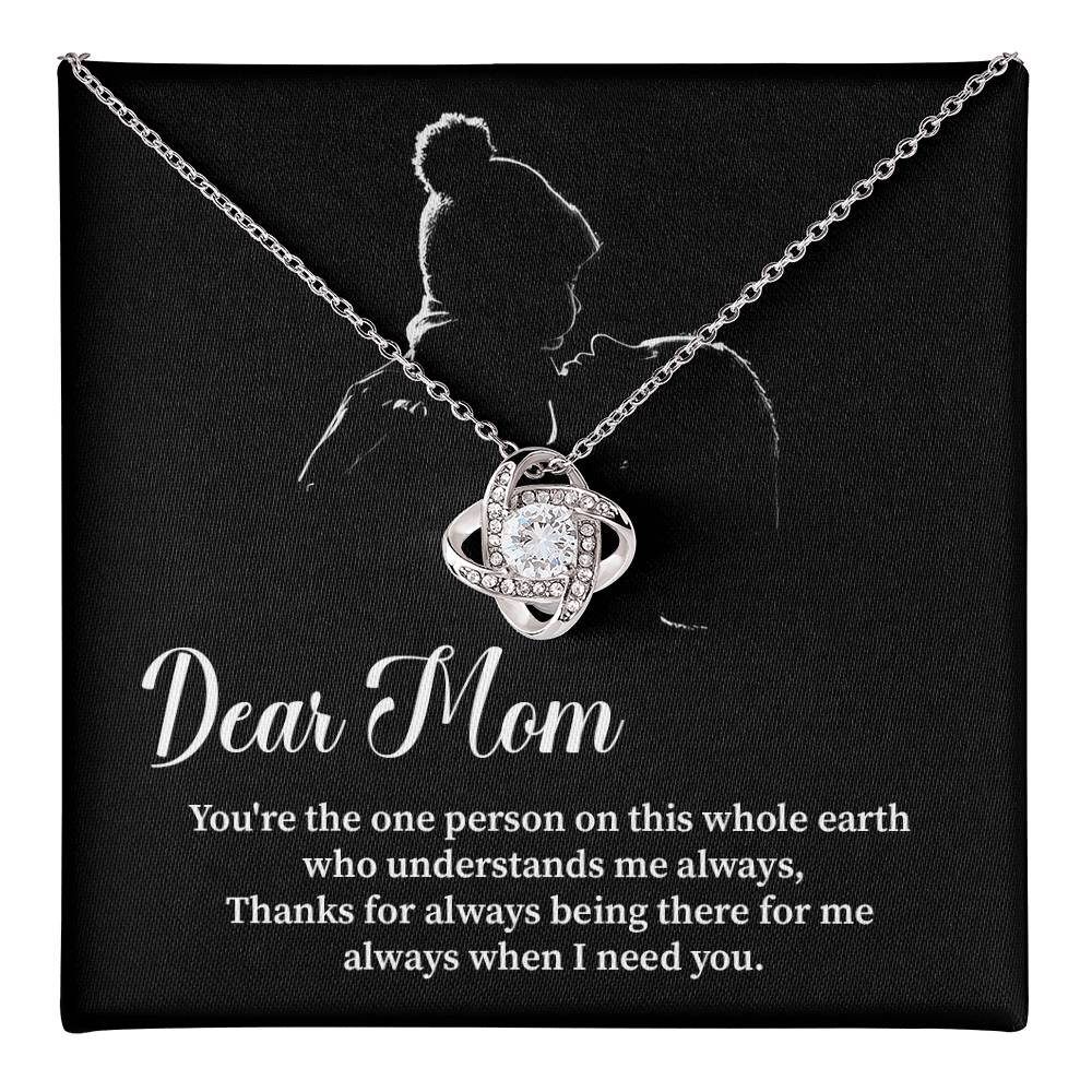 Mom Necklace Gift from Daughter or Son