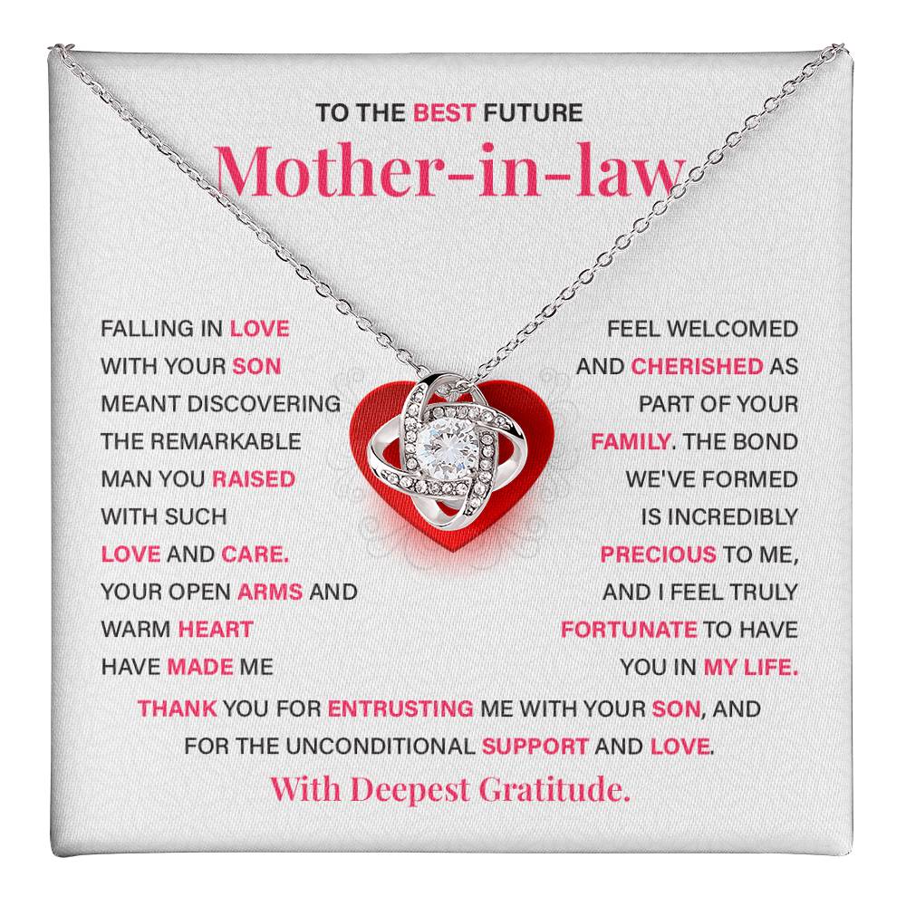 Necklace Gift for Future Mother-in-Law