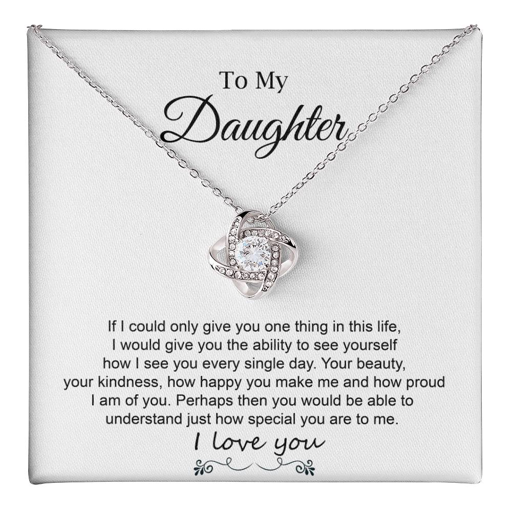 You Are So Special – Daughter Gift Necklace With Message Card