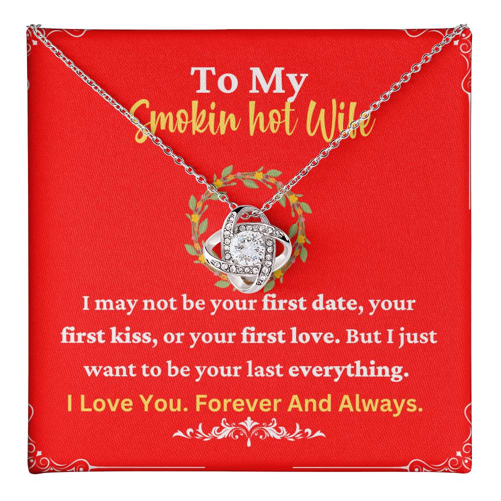 Smokin Hot Wife Necklace Bold Romantic Gift