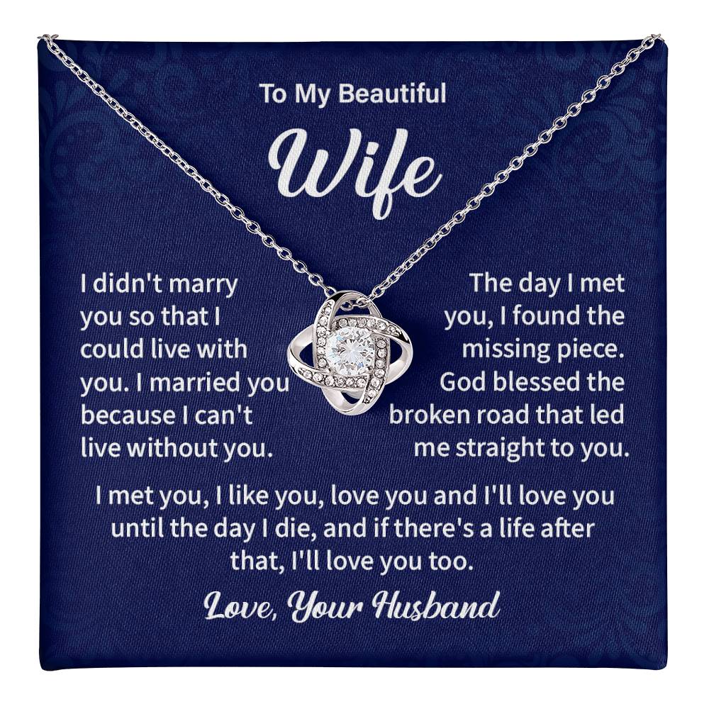Emotional Gift for Wife from Husband with Love Card